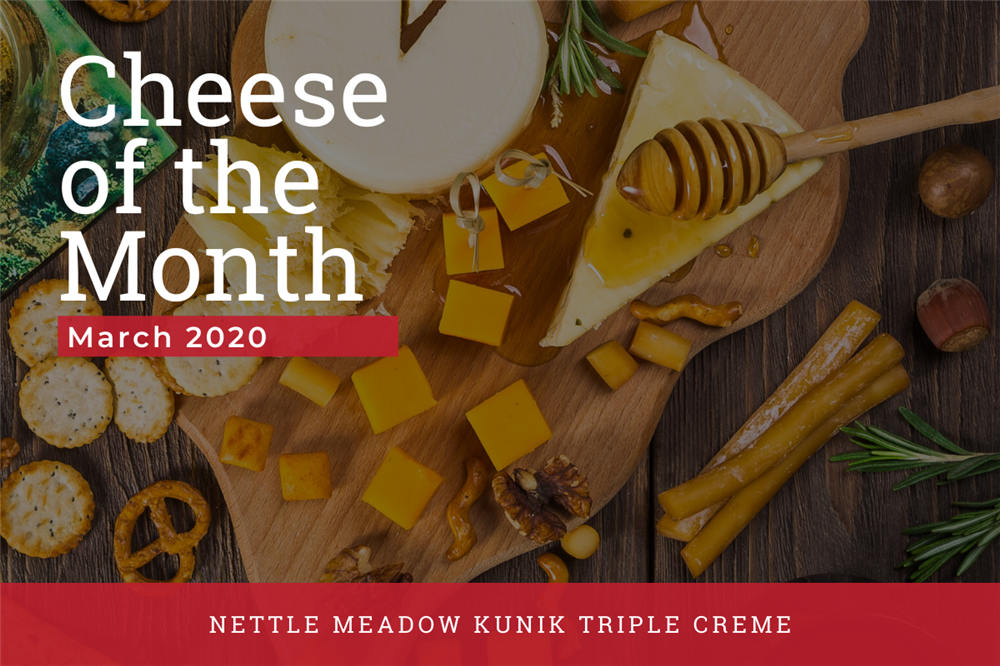 Nettle Meadow Kunik Triple Creme Goat Cheese